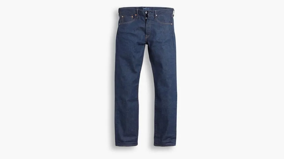 005012853 Levi's Made & Crafted 501 Original Fit Jeans Rinse Stretch - Dark Wash