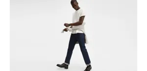 005012853 Levi's Made & Crafted 501 Original Fit Jeans Rinse Stretch - Dark Wash