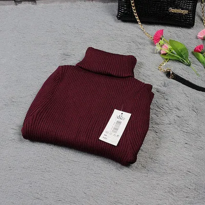 2017 Women Autumn Winter Sweater Dresses Slim Turtleneck vestidos de festa Bodycon Solid Robe Long Knitted Office Dress 971
