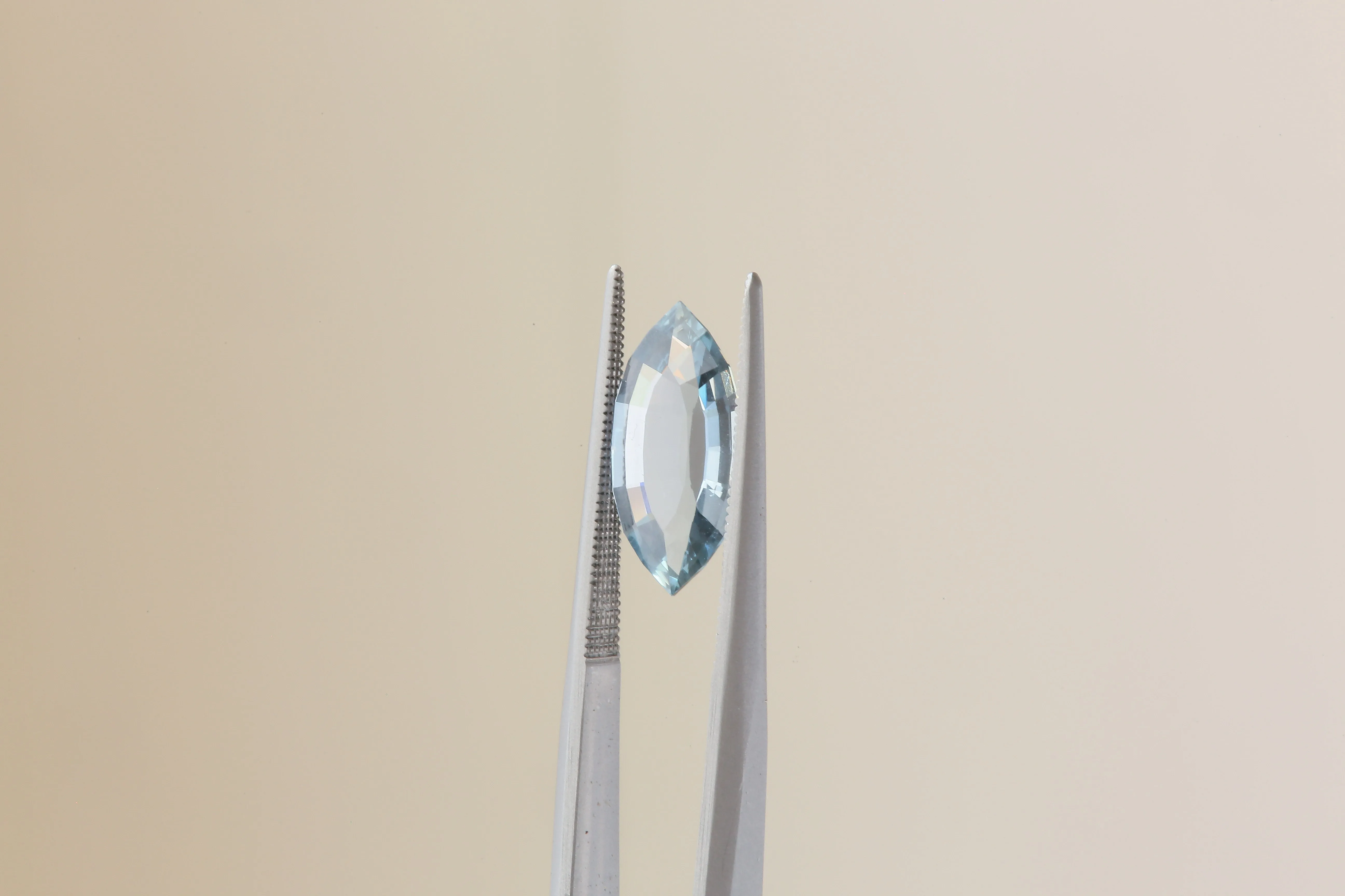 2.23 Carat Natural Steely Blue Marquise Cut Sapphire