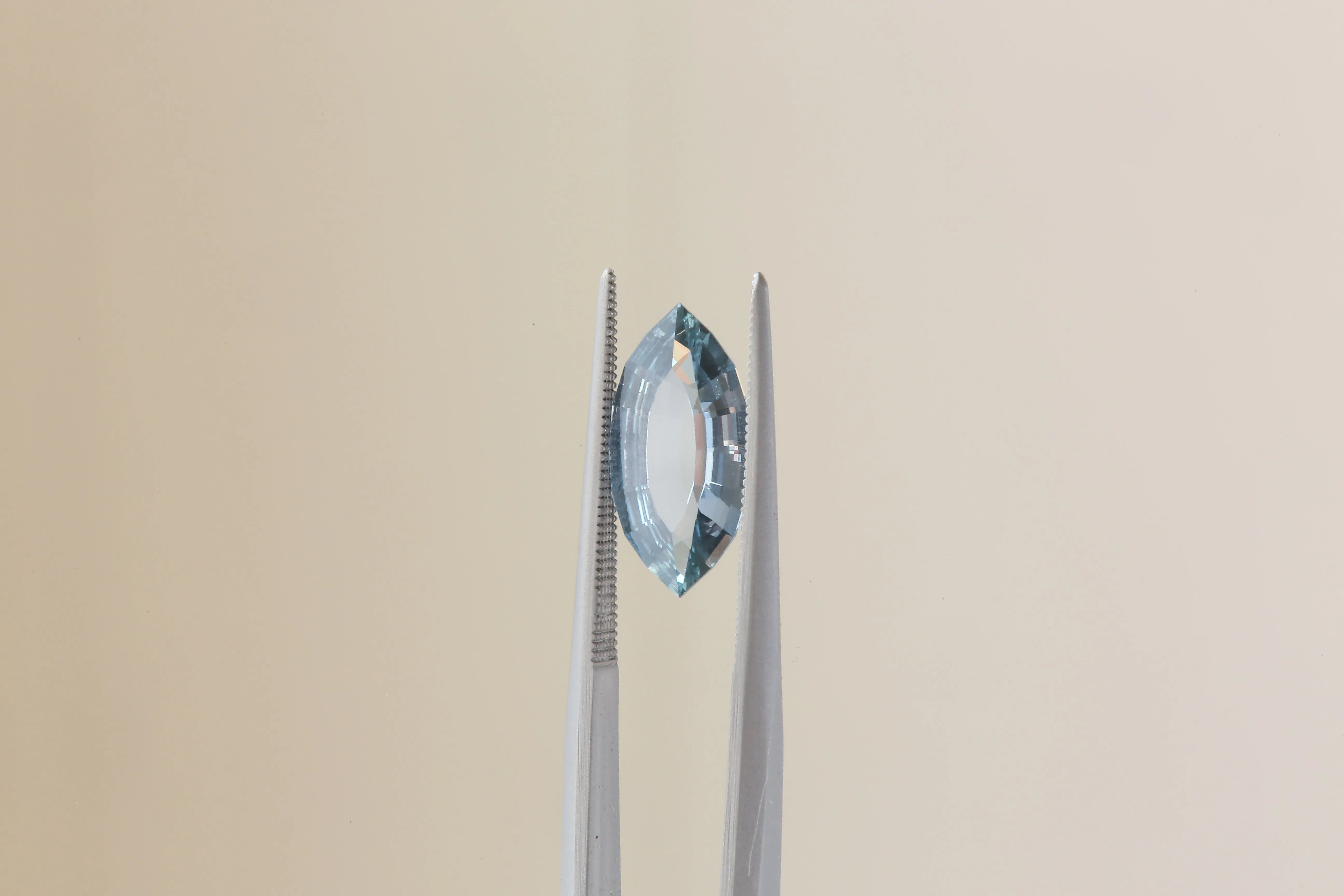 2.23 Carat Natural Steely Blue Marquise Cut Sapphire
