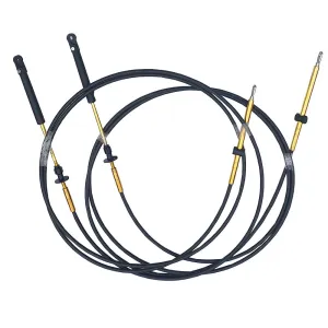 2x 8 ft Gear/Throttle Control Cables C14 for Johnson Evinrude OMC Outboard