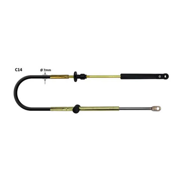 2x 8 ft Gear/Throttle Control Cables C14 for Johnson Evinrude OMC Outboard