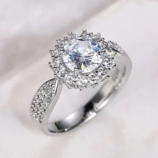 3/4 Carat Round Cut Diamond - Q-R VS2 - 0.73ct - 216443