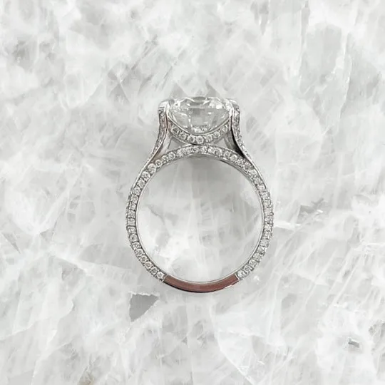 3/4 Carat Round Cut Diamond - Q-R VS2 - 0.73ct - 216443