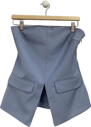 4TH   Reckless Blue Strapless Tailored Top UK 6