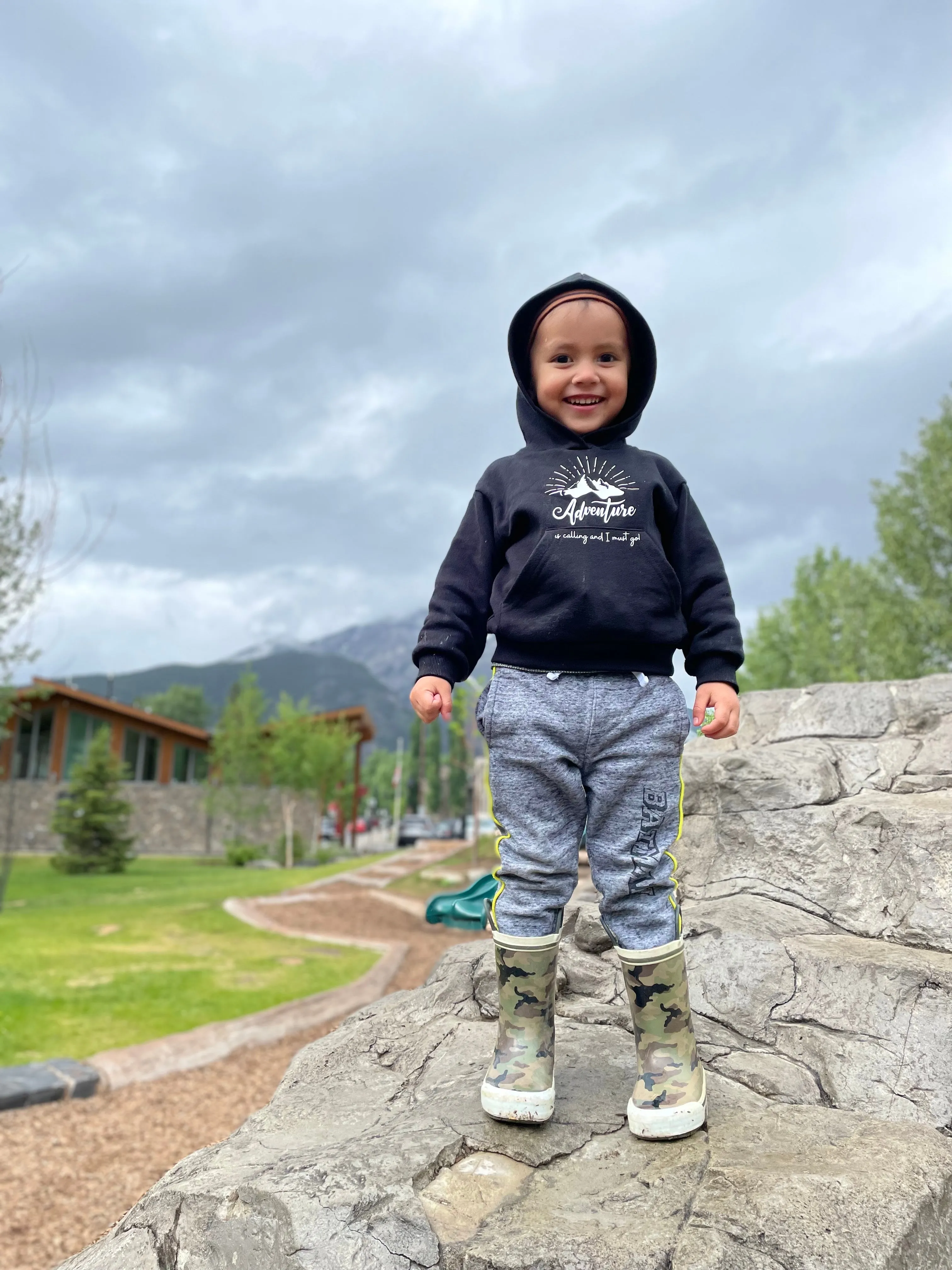 “Adventure is Calling and I must go” Mama Hoodie
