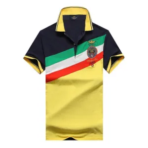 Aeronautica Millitare 1961 Jean Rivoltovit Multicoloured Shorts Polo