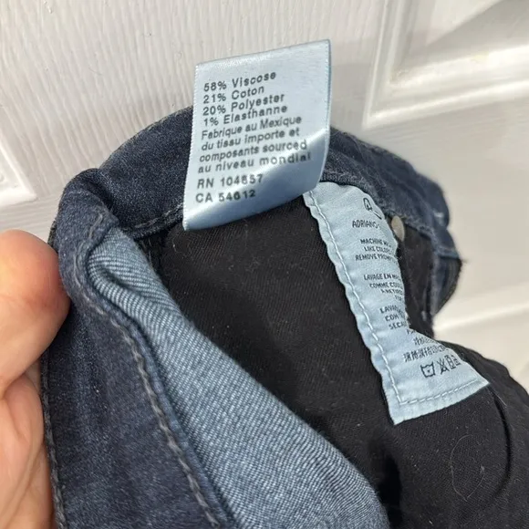 AG Adriano Goldschmied Jeans high rise skinny size 26
