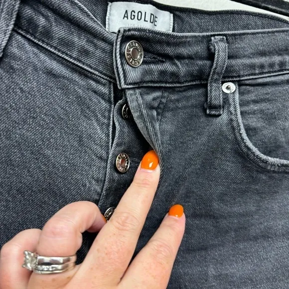 Agolde Nico Slim High Rise Jeans