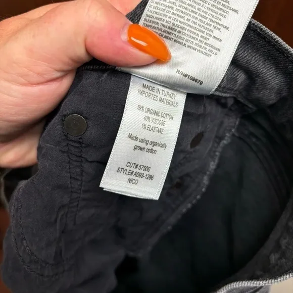 Agolde Nico Slim High Rise Jeans