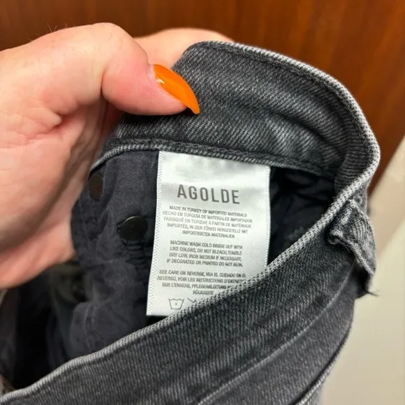 Agolde Nico Slim High Rise Jeans
