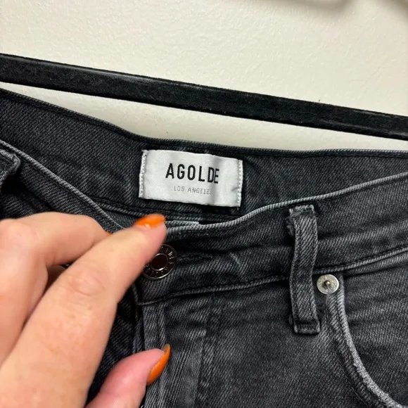 Agolde Nico Slim High Rise Jeans