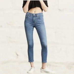 AGOLDE Amour Vert Sophie Crop Jeans Size 25