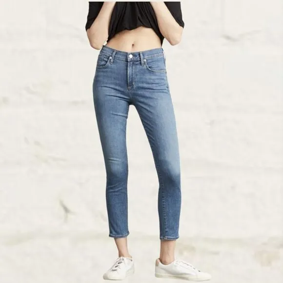 AGOLDE Amour Vert Sophie Crop Jeans Size 25