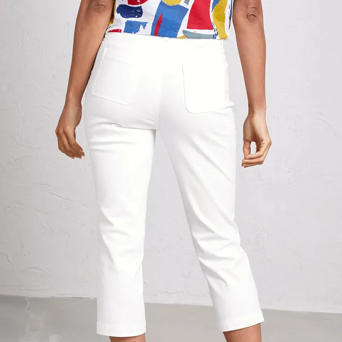 Albert Quay Cropped Pants - Salt
