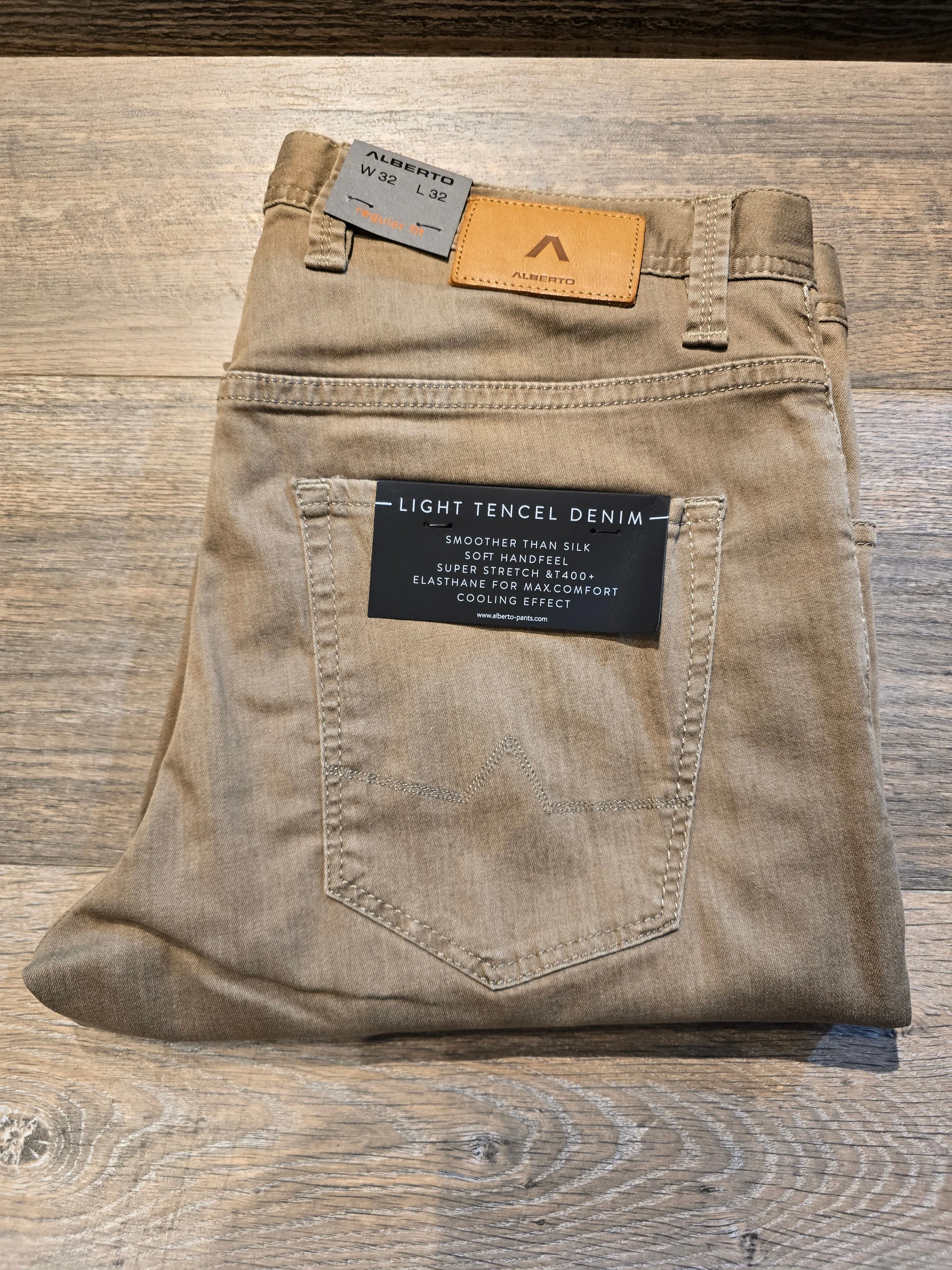 Alberto Regular Fit Summer Tencel Denim Jeans