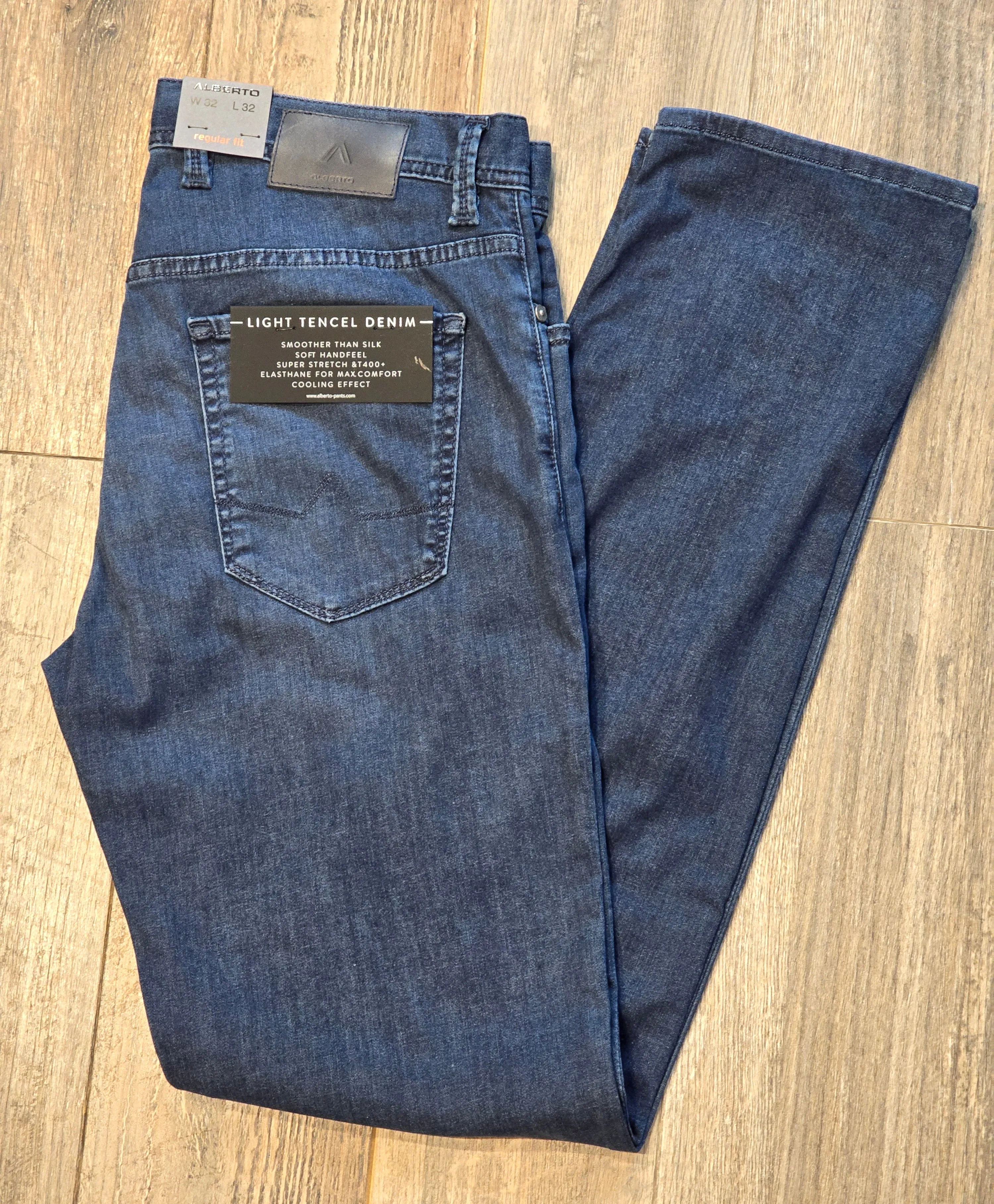 Alberto Regular Fit Summer Tencel Denim Jeans