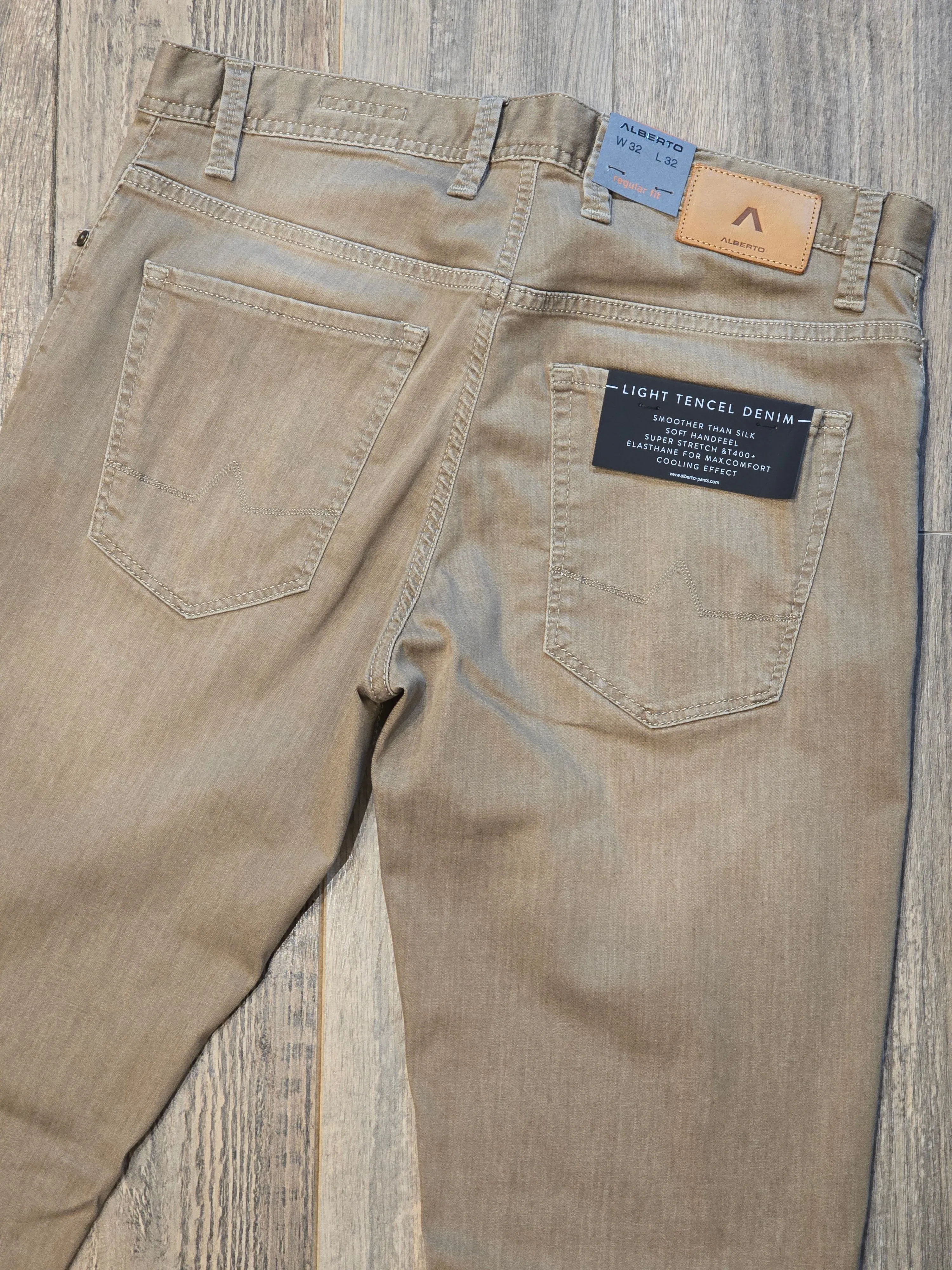 Alberto Regular Fit Summer Tencel Denim Jeans