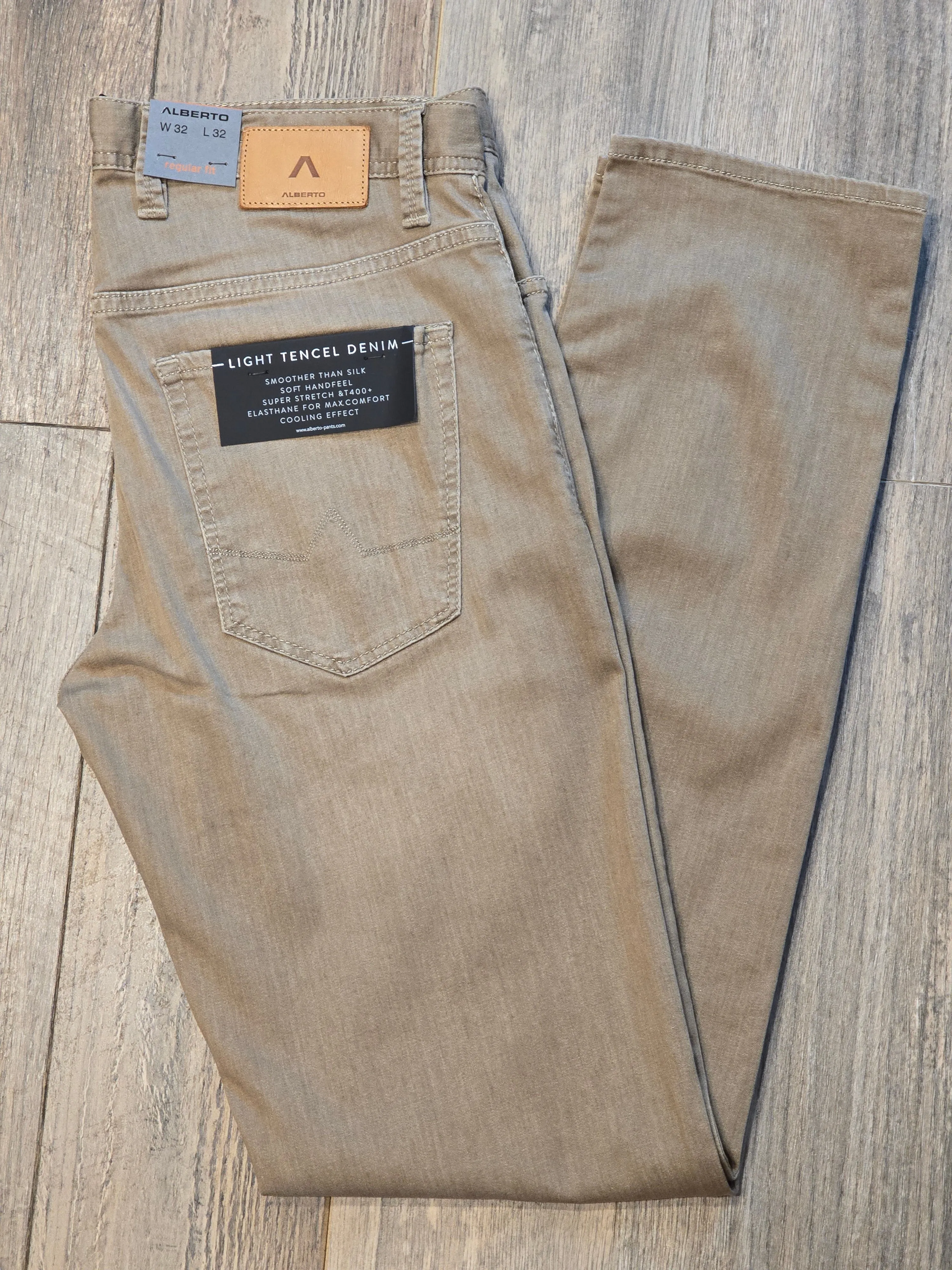 Alberto Regular Fit Summer Tencel Denim Jeans