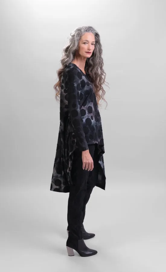 Alembika Echo Smoke Asymmetrical Tunic