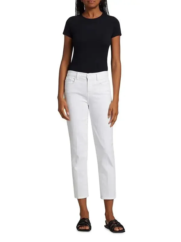 ALEXIA H/R CROP JEAN