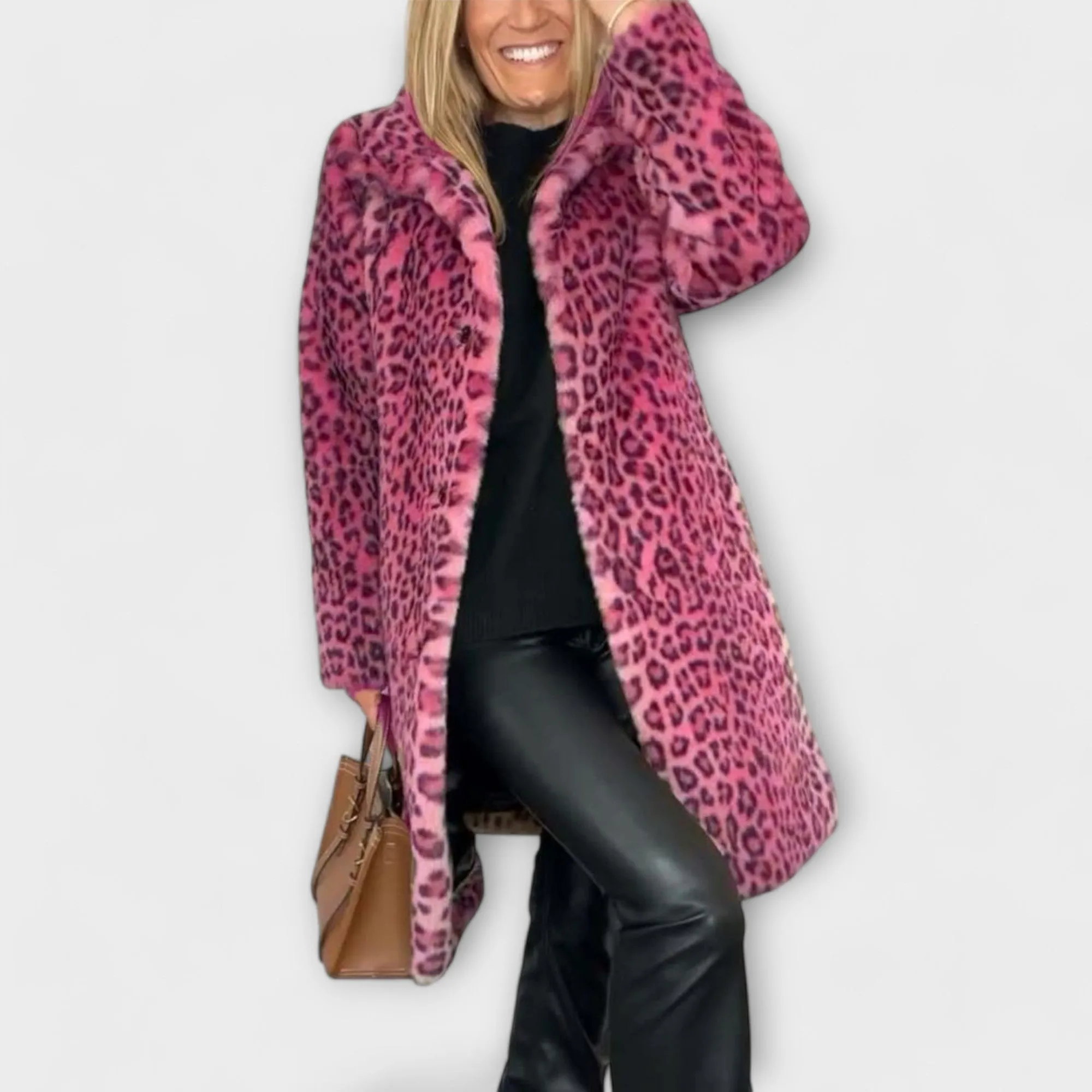 Amara - Leopard Coat