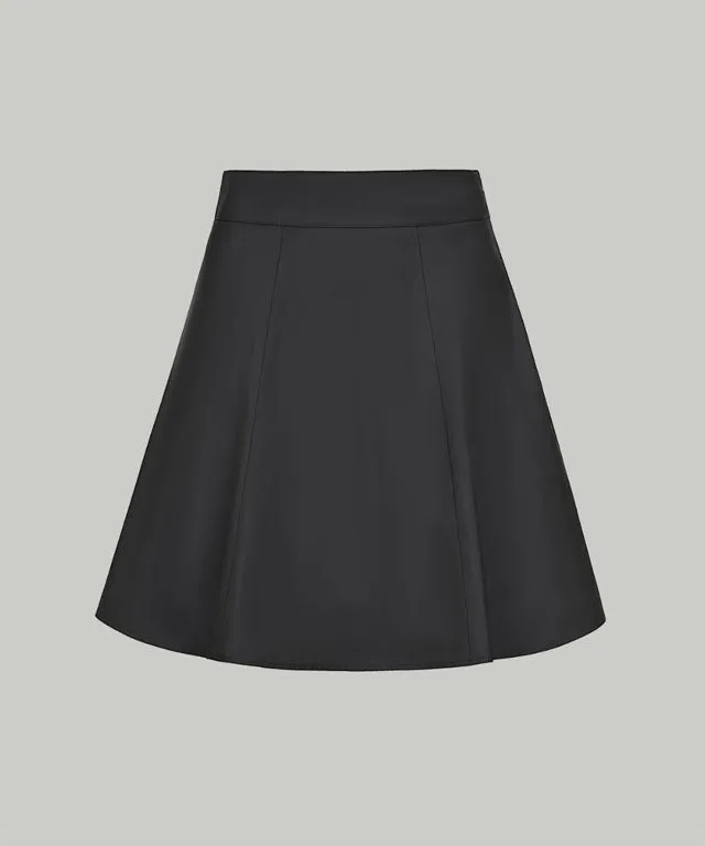 Anell Golf Slim Fit Full Skirt - Charcoal
