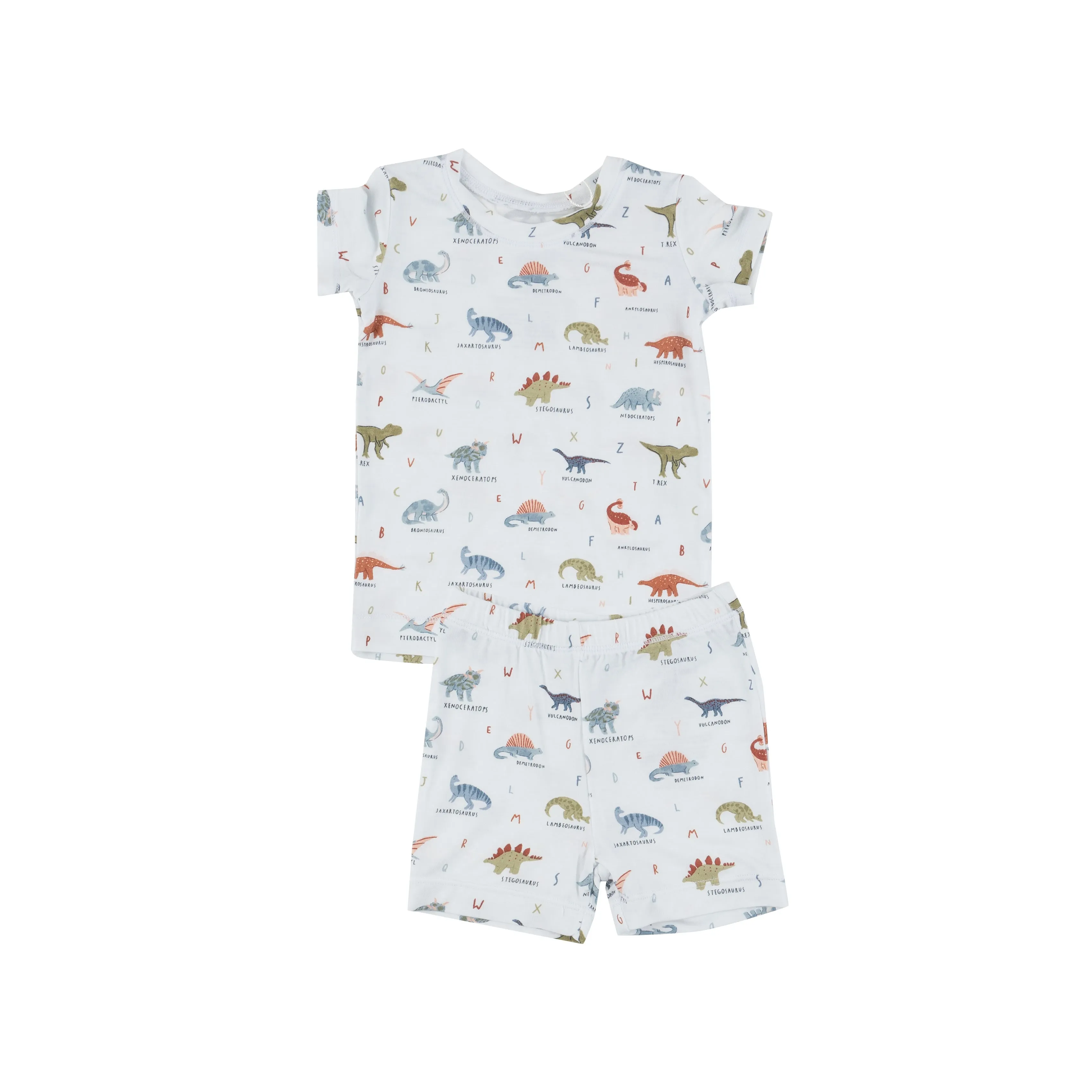 Angel Dear ABC Dino Loungewear Short Set