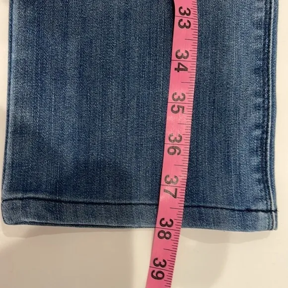ANTHROPOLOGIE DL1961 COCO CURVY STRAIGHT JEANS 4 WAY 360 STRETCH size 27