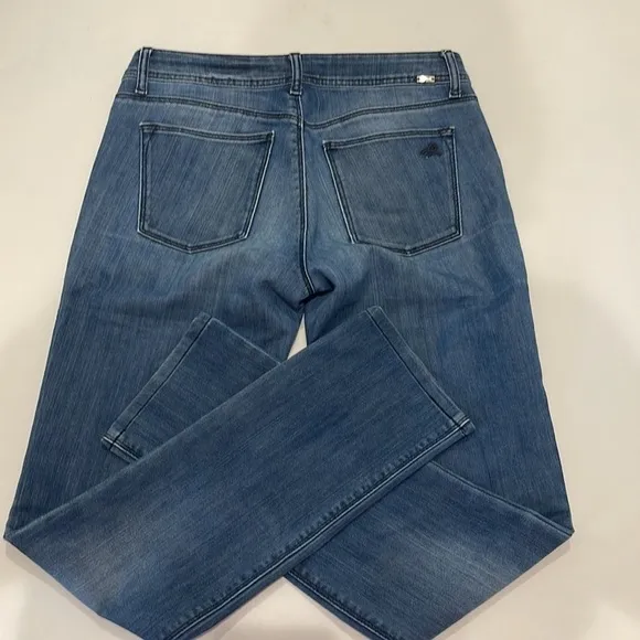 ANTHROPOLOGIE DL1961 COCO CURVY STRAIGHT JEANS 4 WAY 360 STRETCH size 27