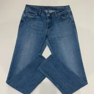 ANTHROPOLOGIE DL1961 COCO CURVY STRAIGHT JEANS 4 WAY 360 STRETCH size 27