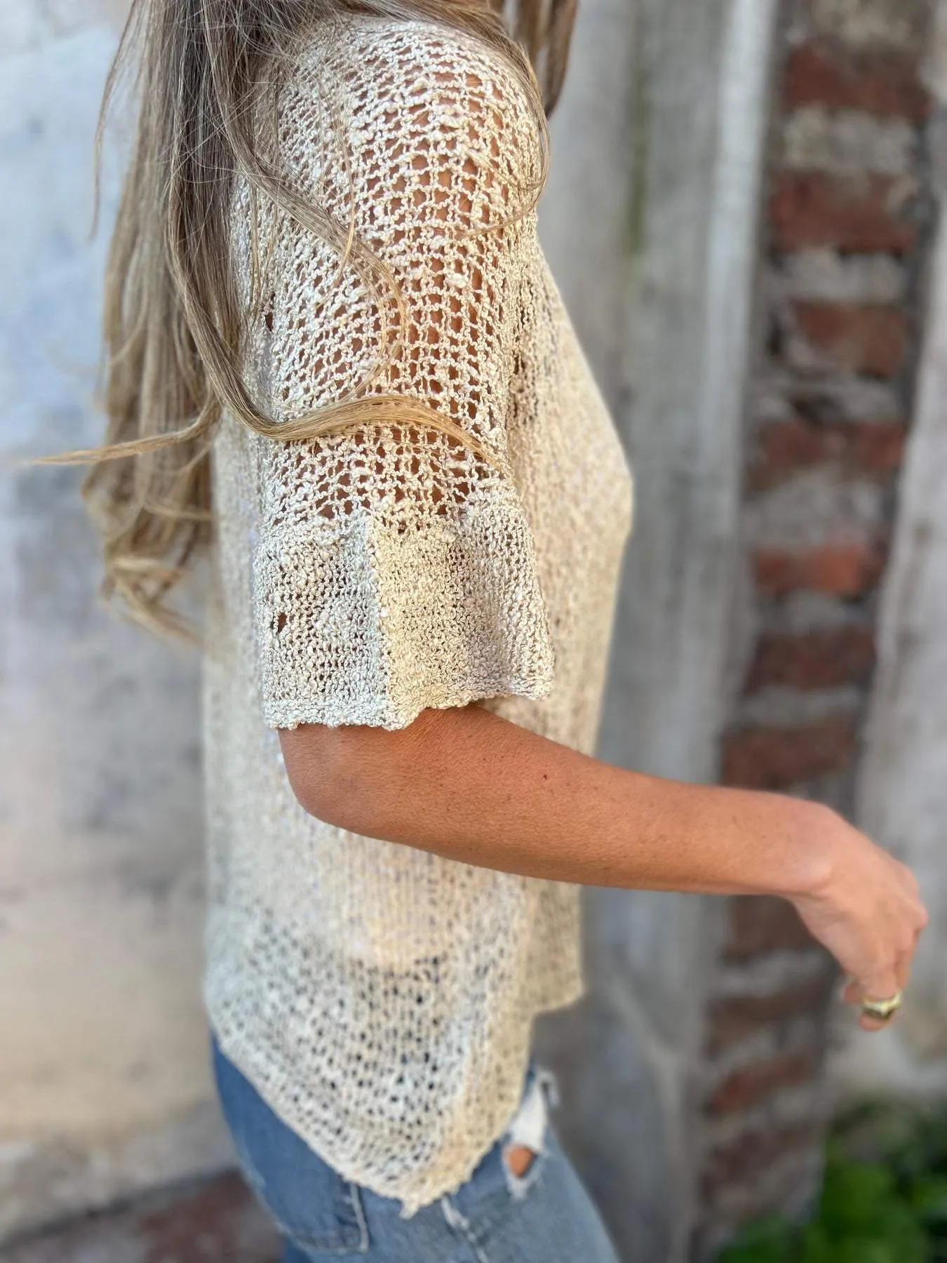 Apryl | Elegant Textured Top