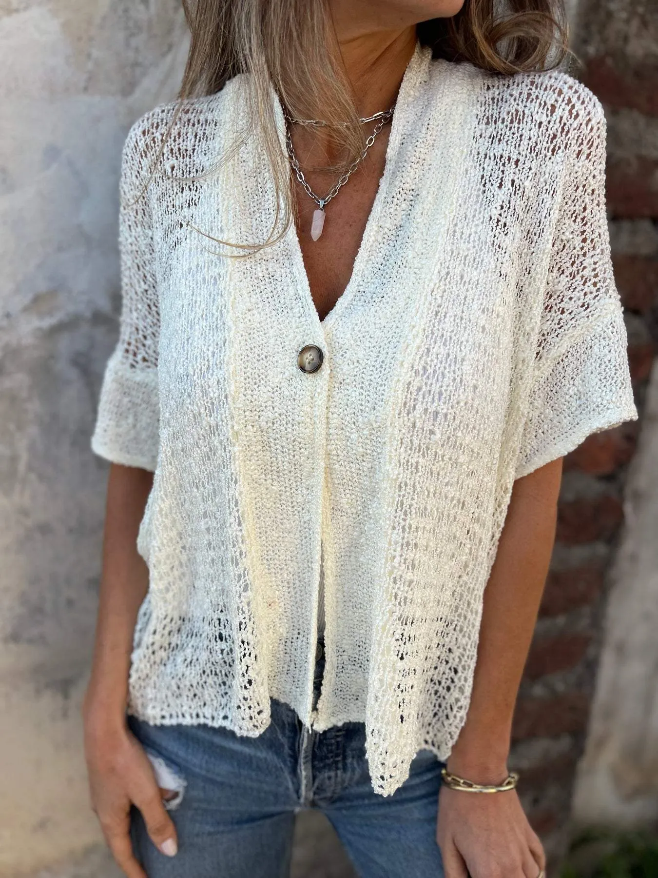 Apryl | Elegant Textured Top