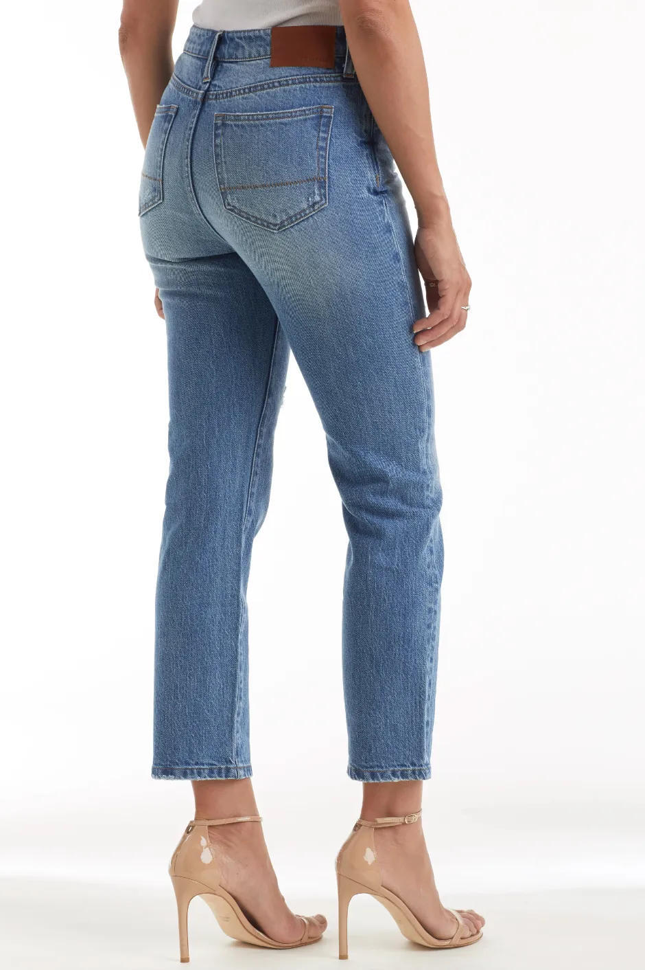 Ashton Cropped Vintage Straight Jeans