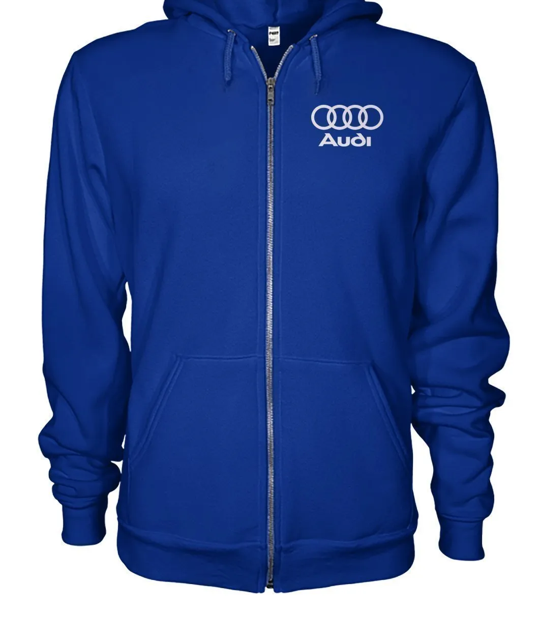 Audi Gildan Zip-Up Hoodie
