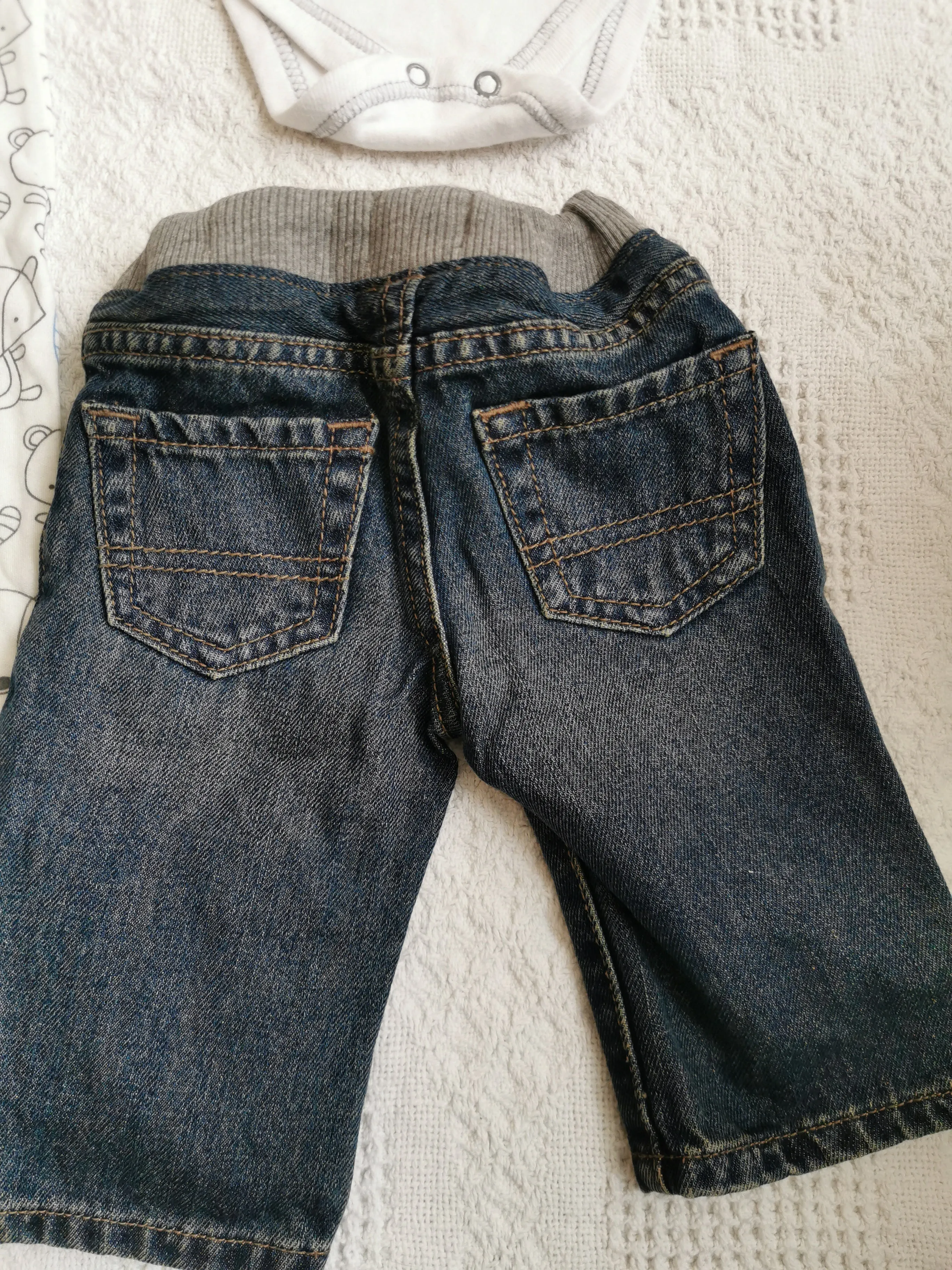 BABY BOY SIZE 6/9 MONTHS - KOALABABY & CHILDREN'S PLACE, 3 Piece Mix N Match Fall Outfit EUC / NWOT B14