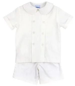 Bailey Boys Dressy Short Set - Whisper Linen