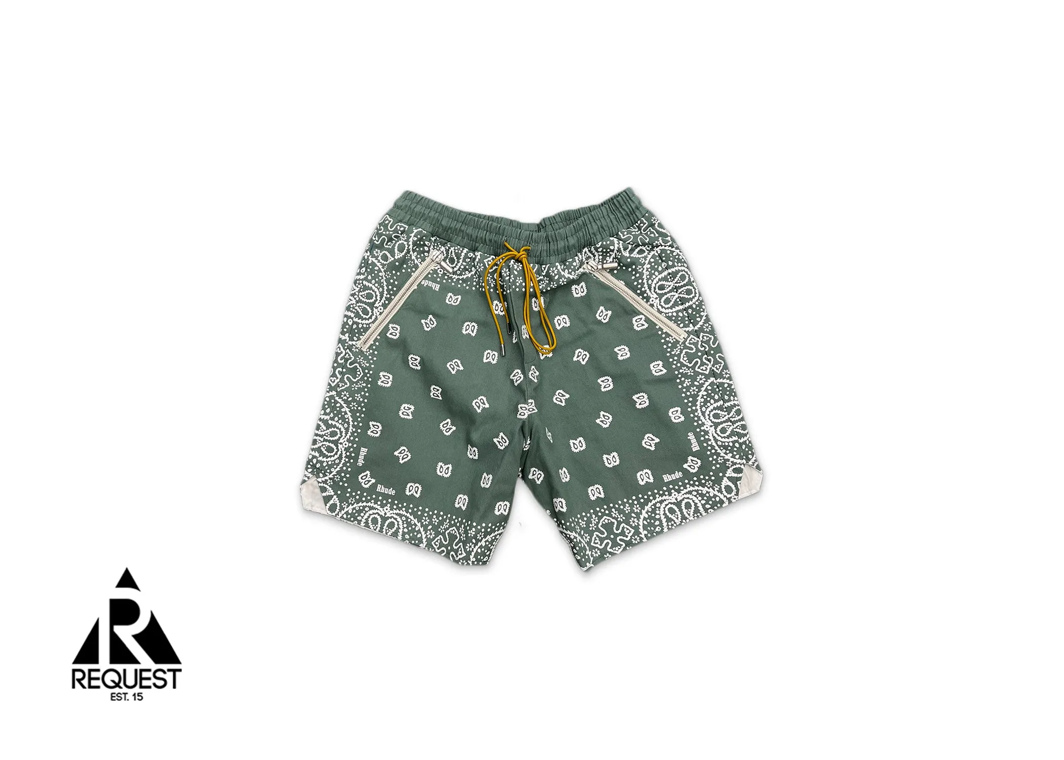 Bandana Shorts "Sage"