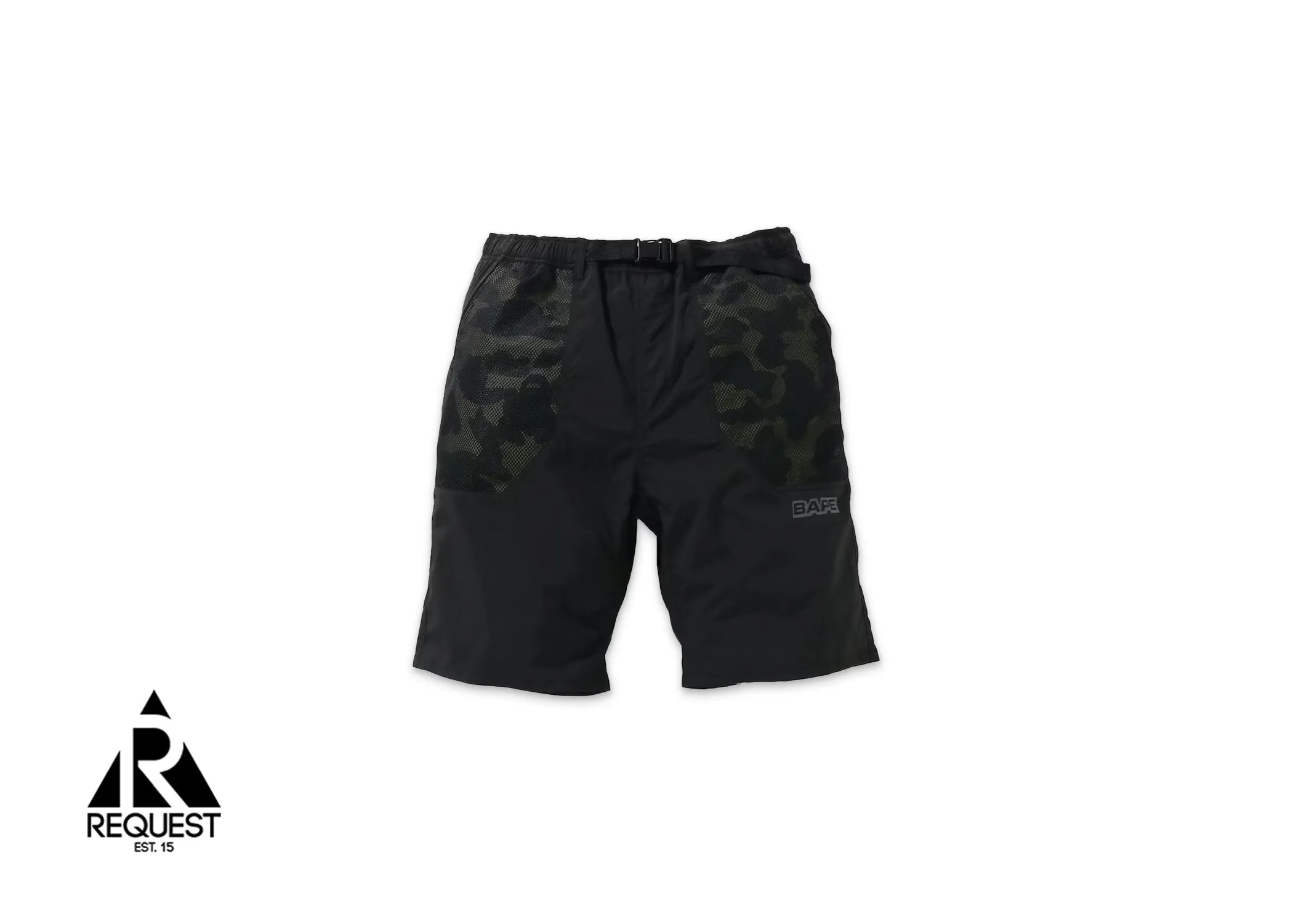 BAPE 1st Camo Pocket Shorts "Black"