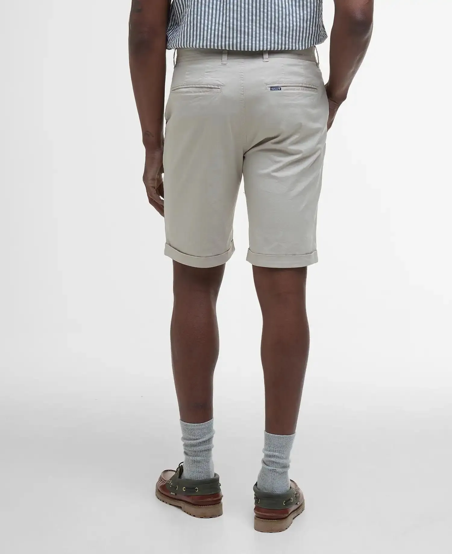 Barbour Mens Smart Chino Shorts Mist