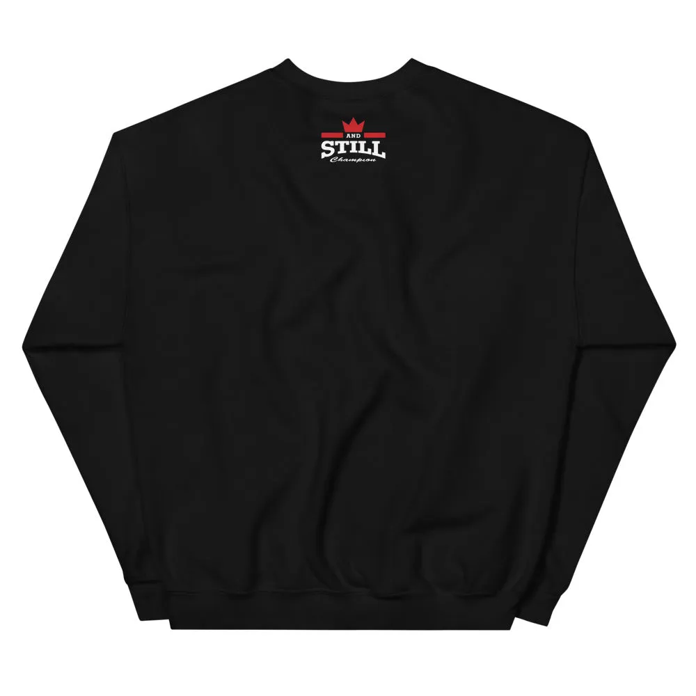 Be Your Beast men's training sweatshirt with ASC logo on back label