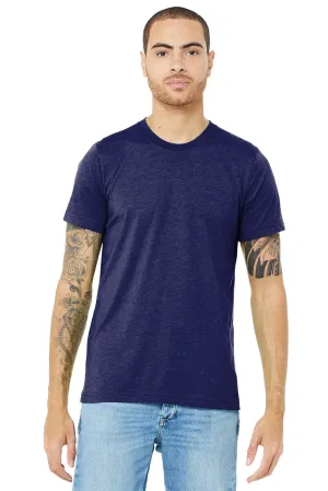 BELLA CANVAS  Unisex Triblend Short Sleeve Tee. BC3413 Navy Triblend