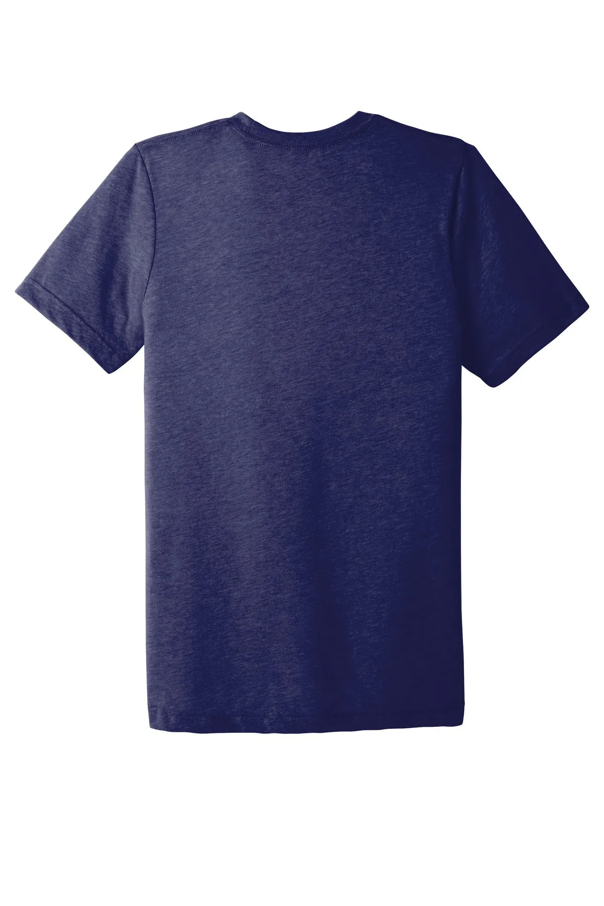 BELLA CANVAS  Unisex Triblend Short Sleeve Tee. BC3413 Navy Triblend