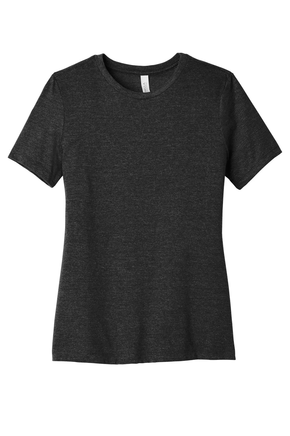 BELLA CANVAS Women's Relaxed Triblend Tee BC6413 Charcoal-Black Triblend