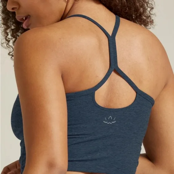 Beyond Yoga Women’s Spacedye Racerback Cropped Tank Top NWT Large