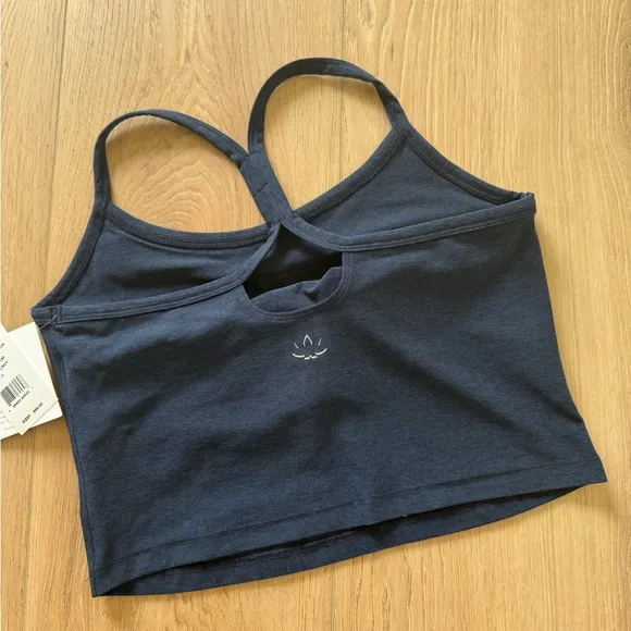 Beyond Yoga Women’s Spacedye Racerback Cropped Tank Top NWT Large