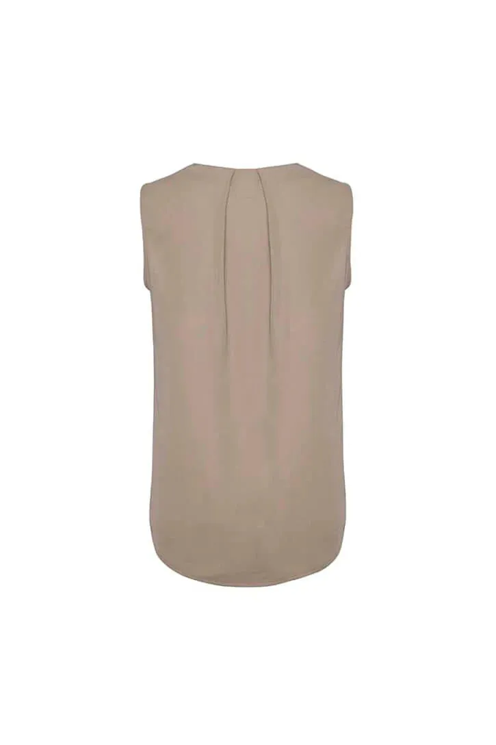 Biz Corporate Womens Estelle Pleat Blouse (RB973LN)