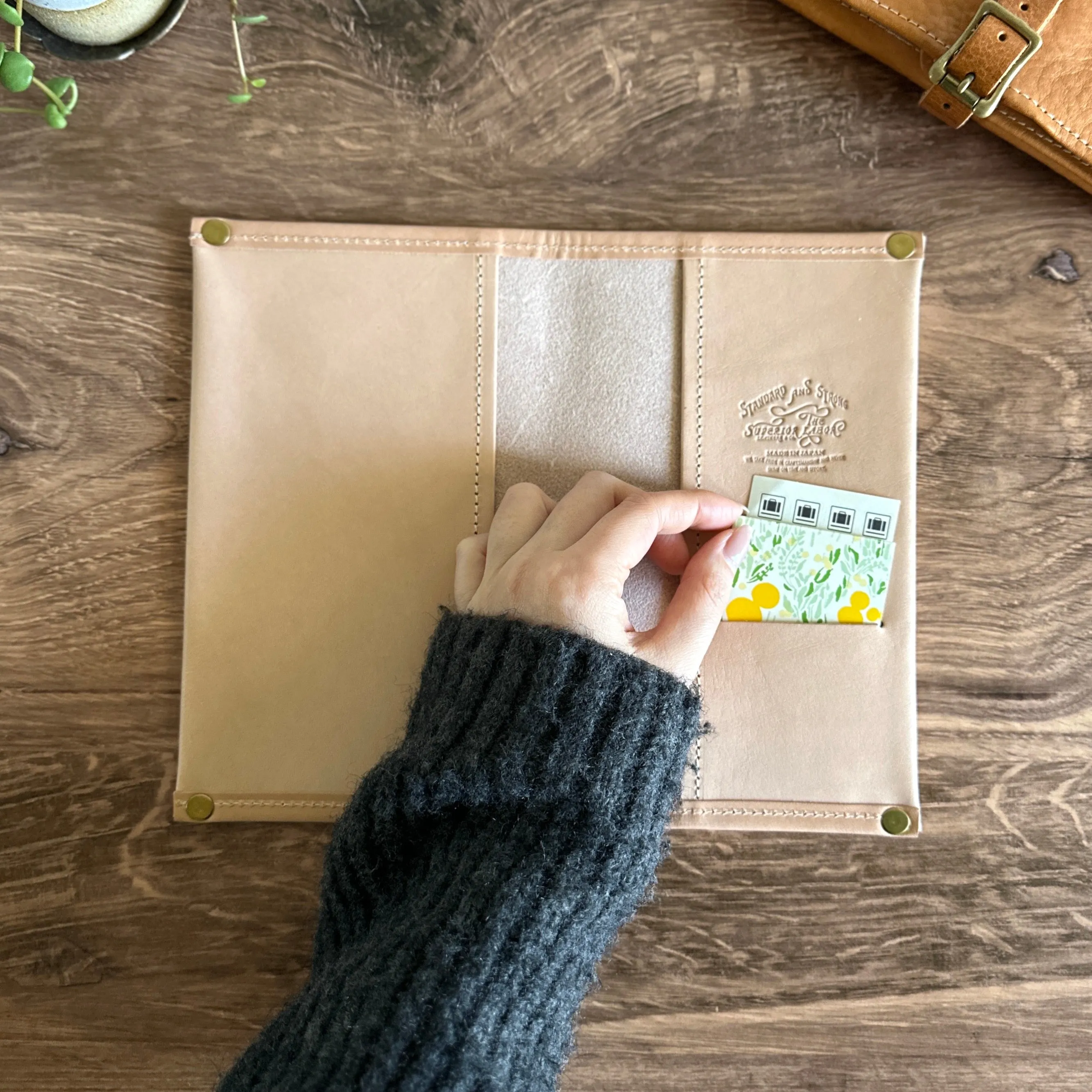 [BKxTSL Cover] All Leather (B6 Slim)