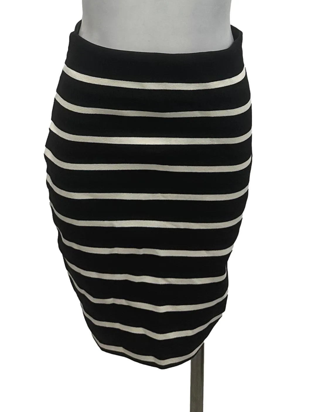 Black Stripe Skirt LB